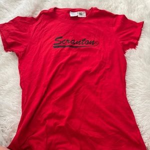 Red The Office T-shirt